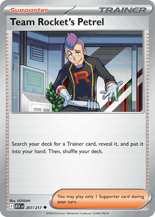 Team Rocket's Petrel 207, Ascended Heroes