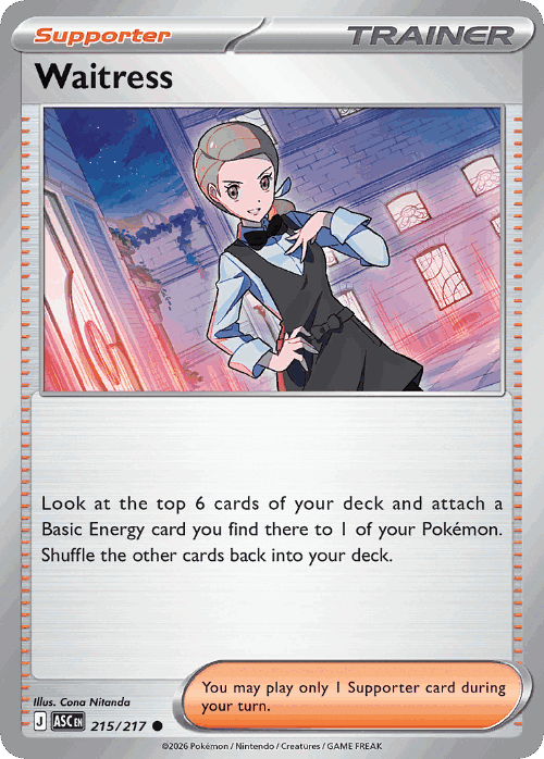 Waitress 215, Ascended Heroes