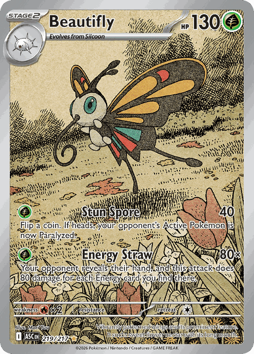 Beautifly 219, Ascended Heroes