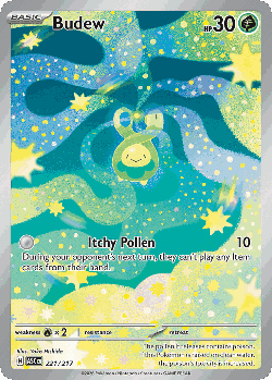 Budew card art
