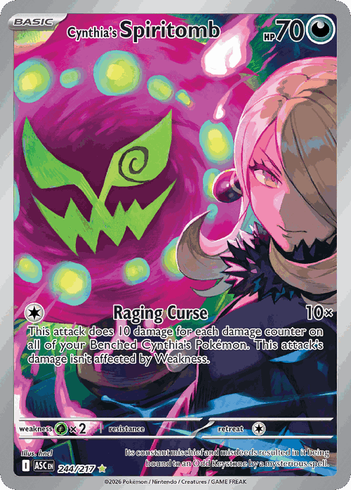 Cynthia's Spiritomb 244, Ascended Heroes