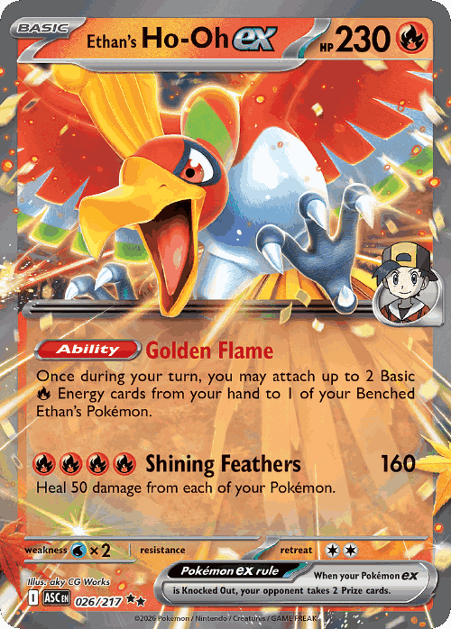 Ethan's Ho-Oh ex 26, Ascended Heroes