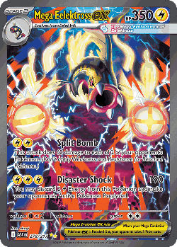 Mega Eelektross ex 278, Ascended Heroes