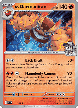 N's Darmanitan 33, Ascended Heroes
