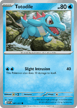 Totodile 41, Ascended Heroes