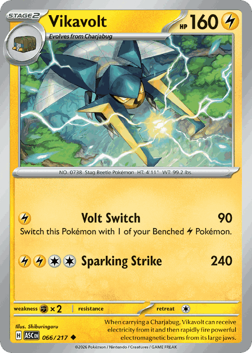 Vikavolt 66, Ascended Heroes