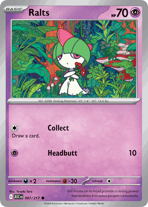 Ralts 87, Ascended Heroes