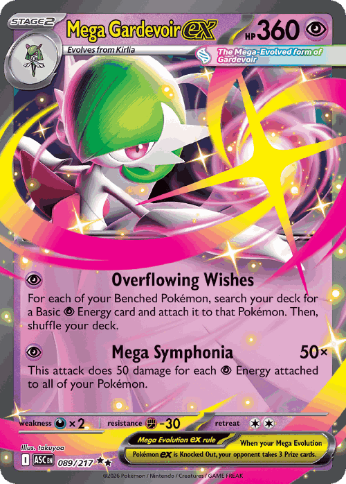 Mega Gardevoir ex 89, Ascended Heroes