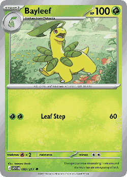 Bayleef Pokémon TCG card art