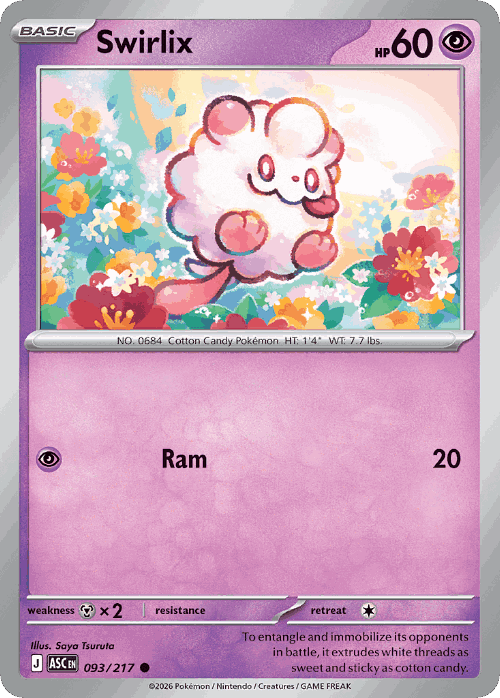 Swirlix 93, Ascended Heroes