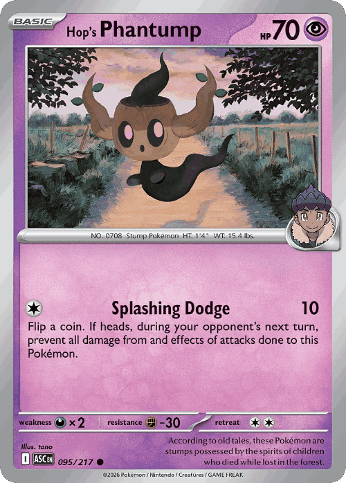 Hop's Phantump 95, Ascended Heroes