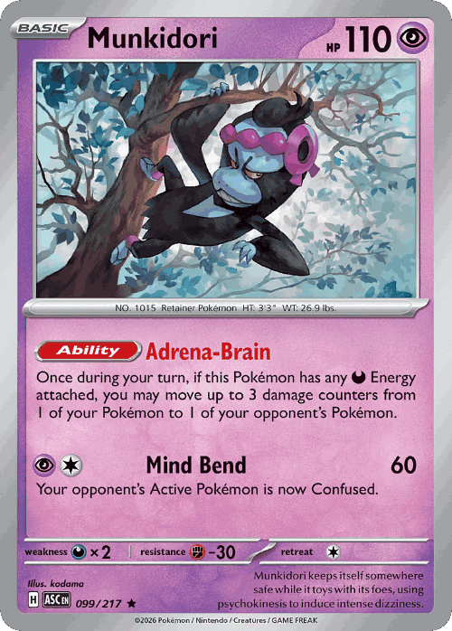 Munkidori 99, Ascended Heroes
