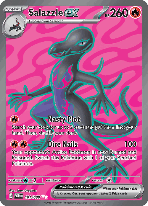 Salazzle ex 101, Perfect Order