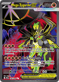 Mega Zygarde ex card art