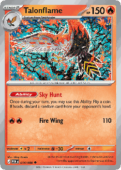 Talonflame Pokémon TCG card art
