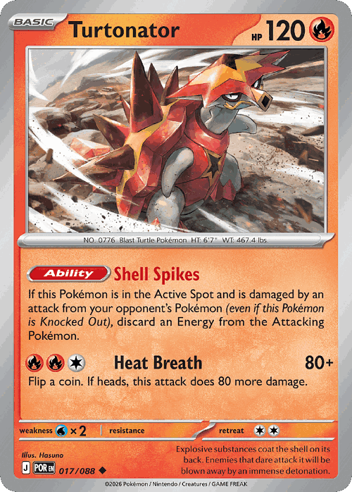 Turtonator Perfect Order card