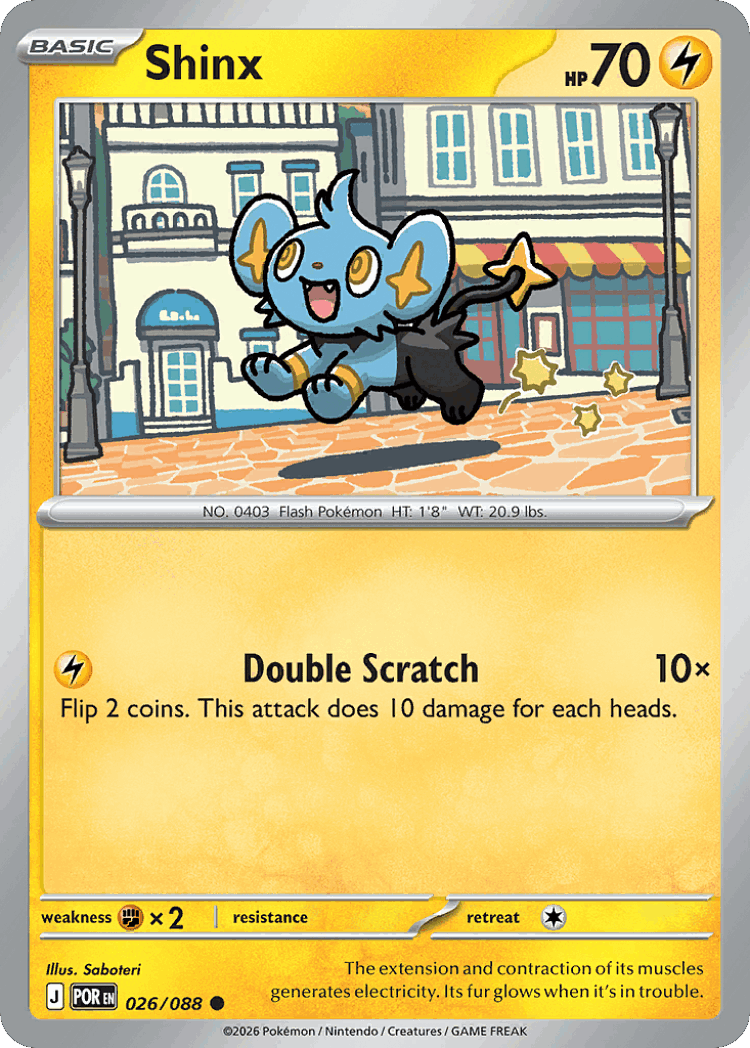 Shinx #26 from Perfect Order - Common - Illustrated by Saboteri