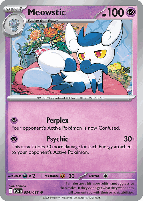 Meowstic 34, Perfect Order