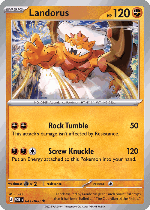 Landorus 41, Perfect Order