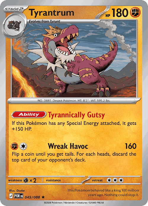 Tyrantrum 45, Perfect Order