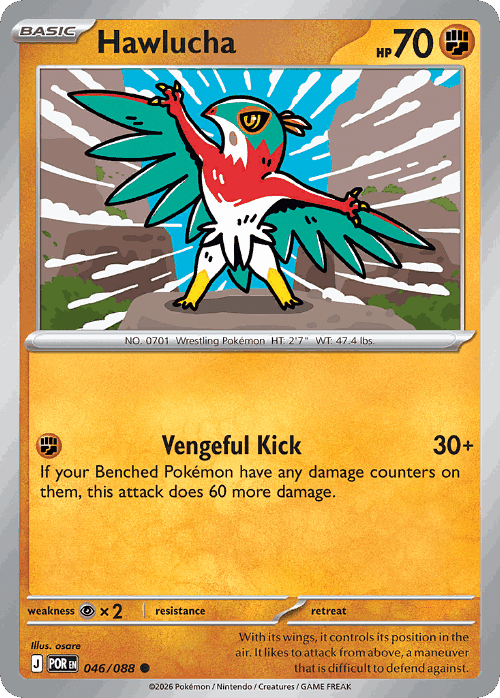 Hawlucha 46, Perfect Order