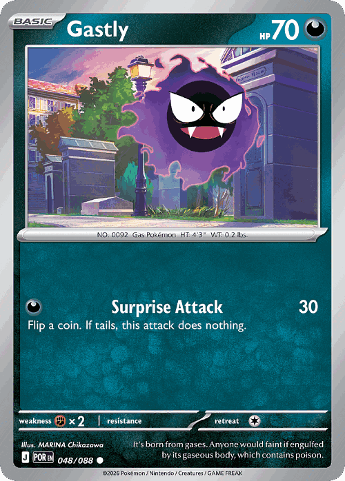 Gastly 48, Perfect Order