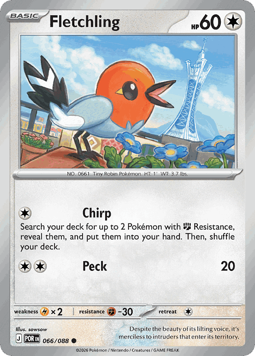 Fletchling 66, Perfect Order