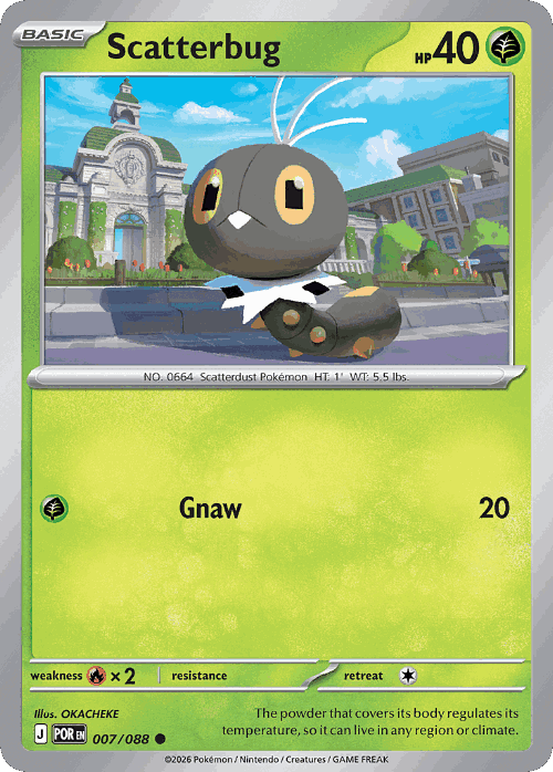 Scatterbug Perfect Order card