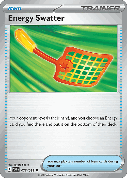 Energy Swatter 73, Perfect Order