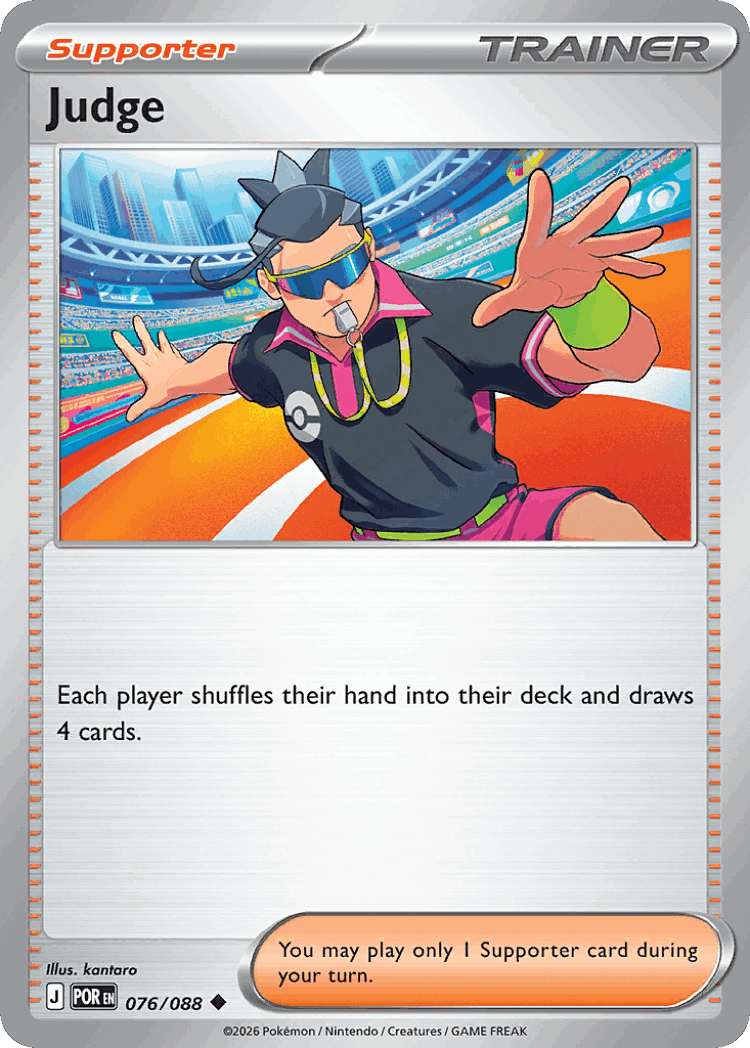 Judge #76 from Perfect Order - Uncommon - Illustrated by kantaro
