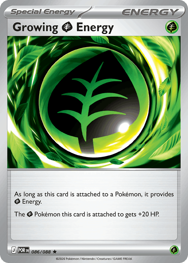 Growing Grass Energy #86 from Perfect Order - Rare