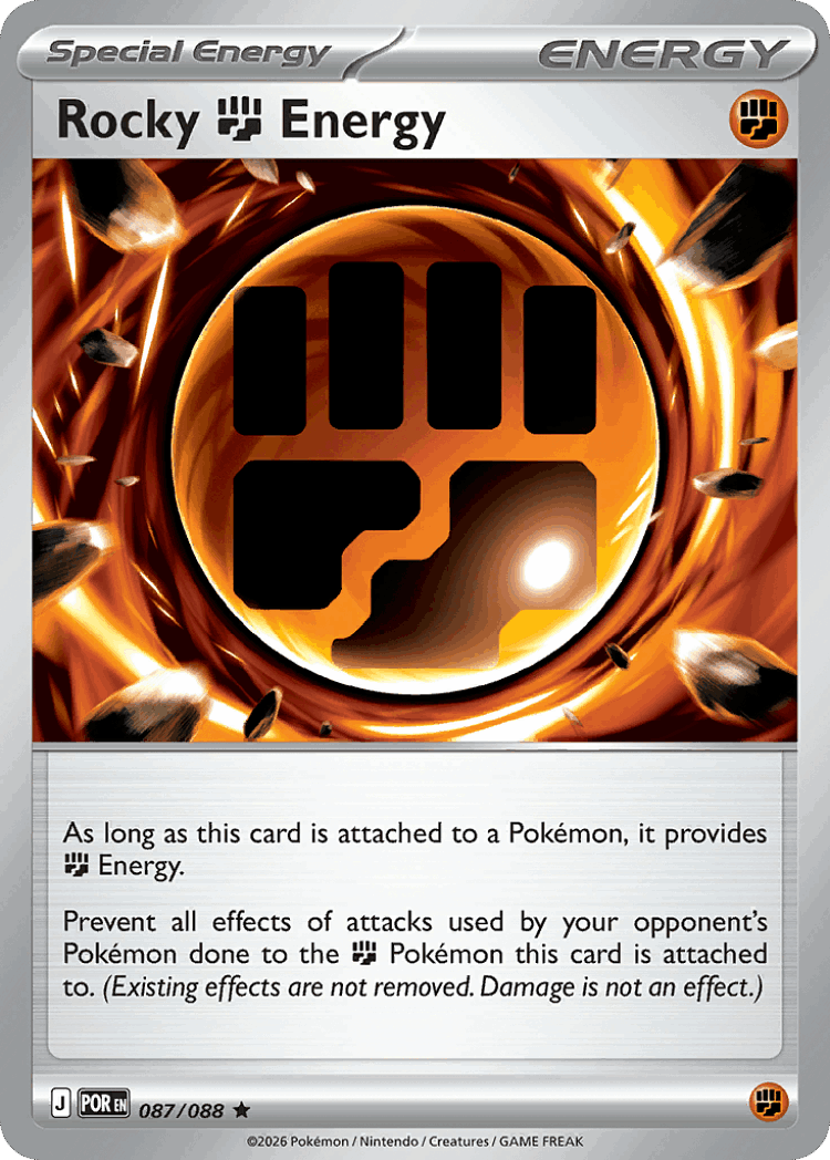 Rocky Fighting Energy #87 from Perfect Order - Rare