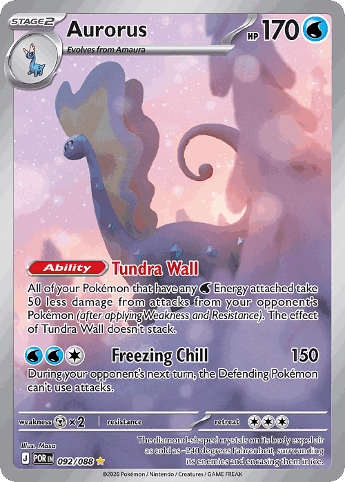 Aurorus 92, Perfect Order