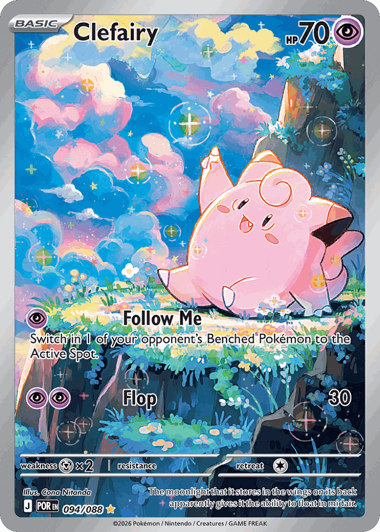 Clefairy cover card