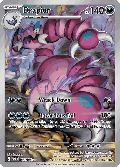 Drapion Perfect Order card