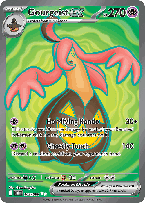 Gourgeist ex 102, Chaos Rising