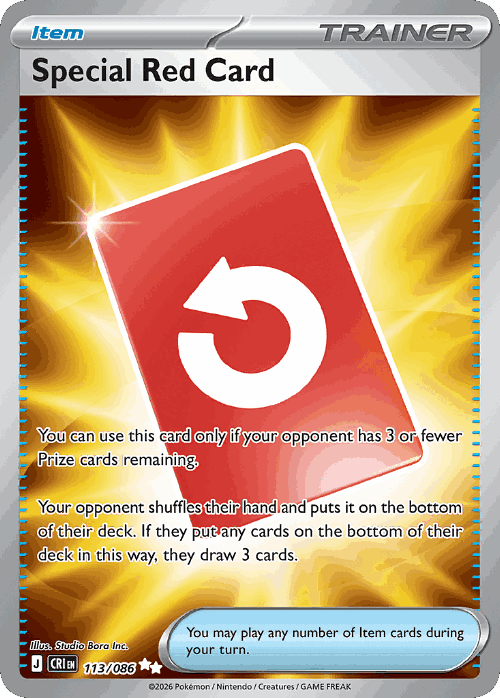 Special Red Card 113, Chaos Rising