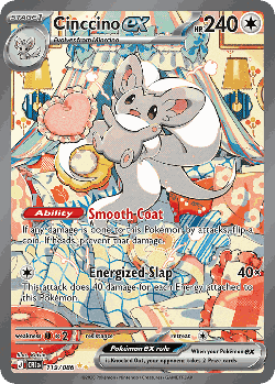 Cinccino ex 119, Chaos Rising