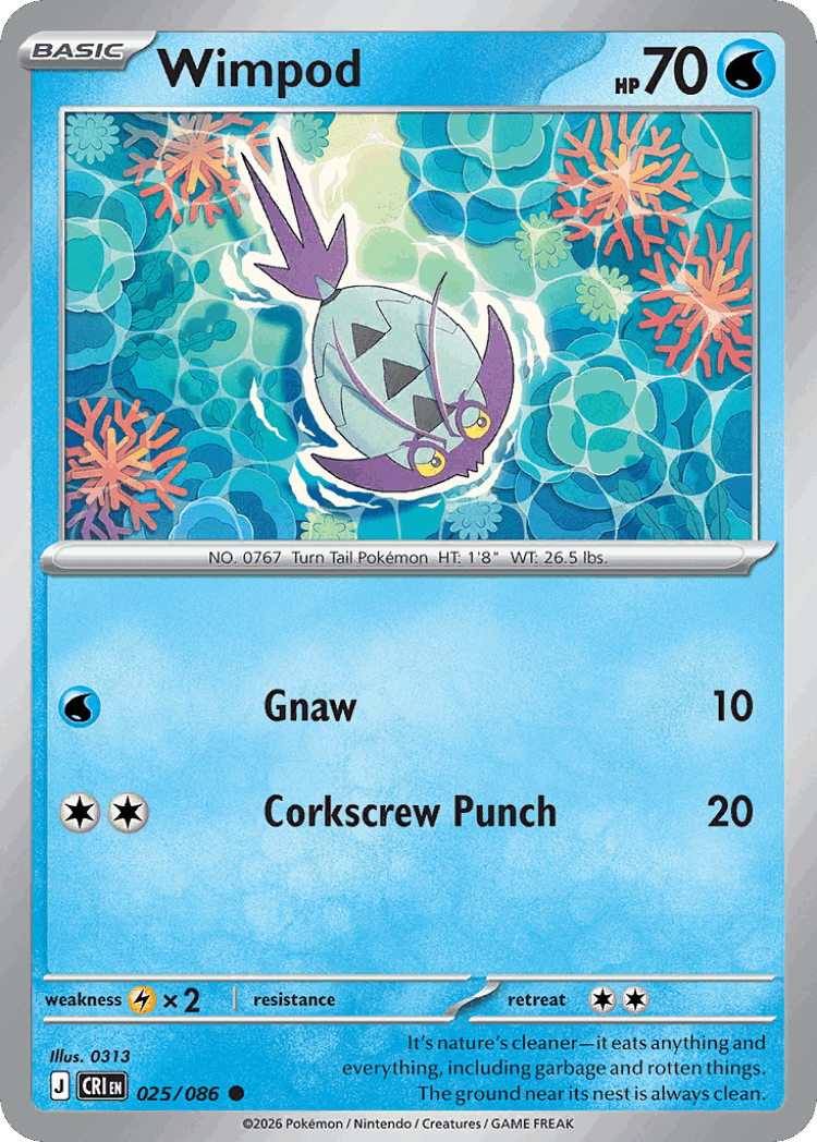 Wimpod #25 from Chaos Rising - Common - Illustrated by 0313