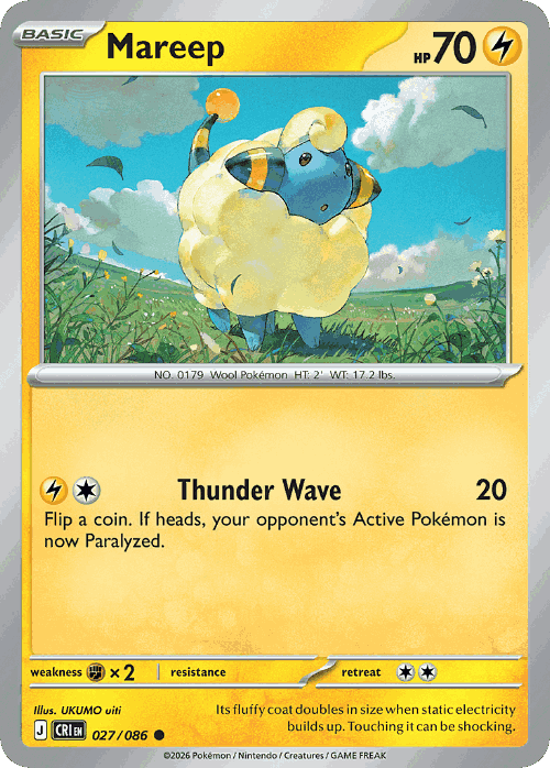 Mareep 27, Chaos Rising