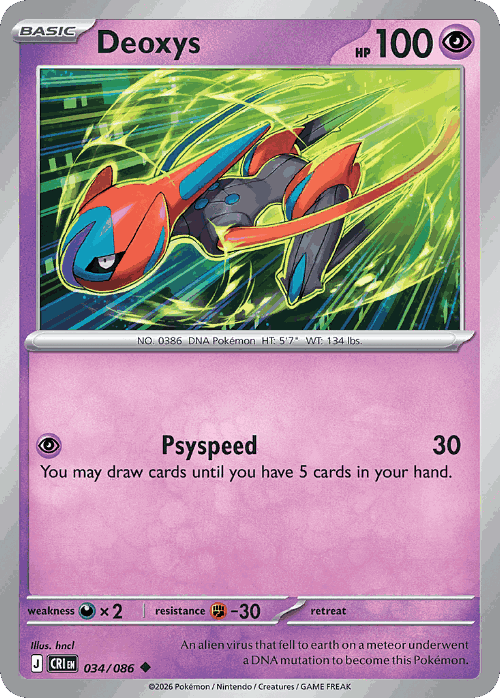 Deoxys 34, Chaos Rising
