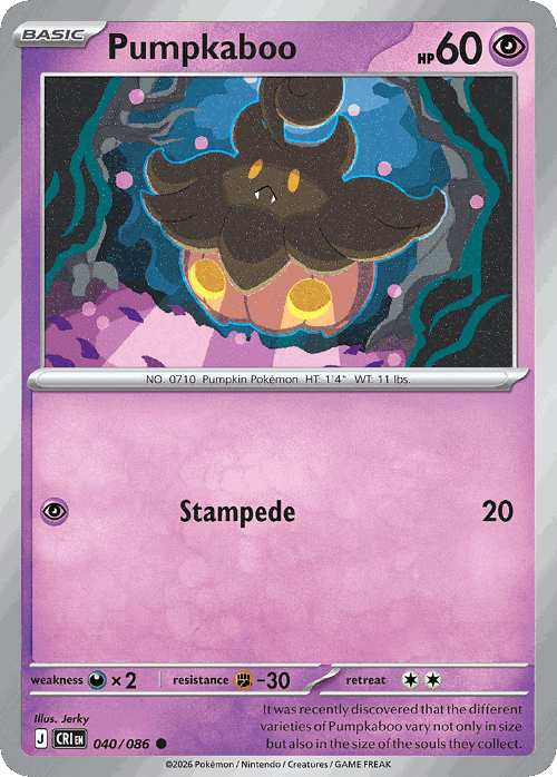 Pumpkaboo 40, Chaos Rising