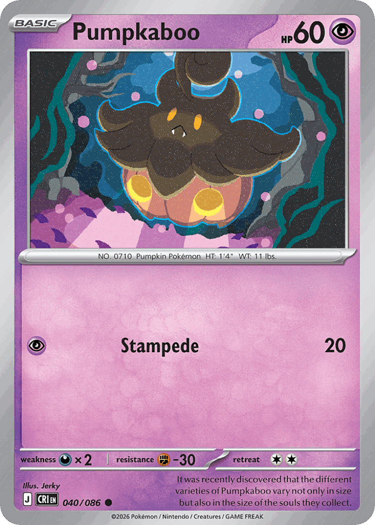 Pumpkaboo #40 from Chaos Rising - Common - Illustrated by Jerky