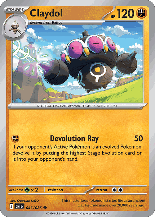 Claydol 47, Chaos Rising