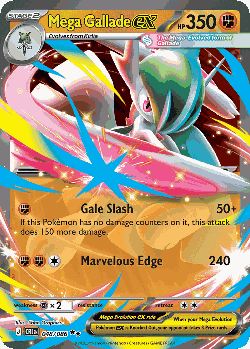 Mega Gallade ex 48, Chaos Rising