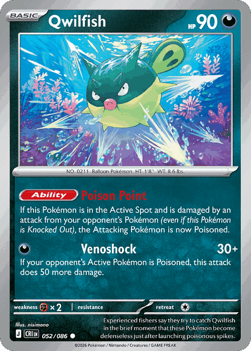 Qwilfish 52, Chaos Rising