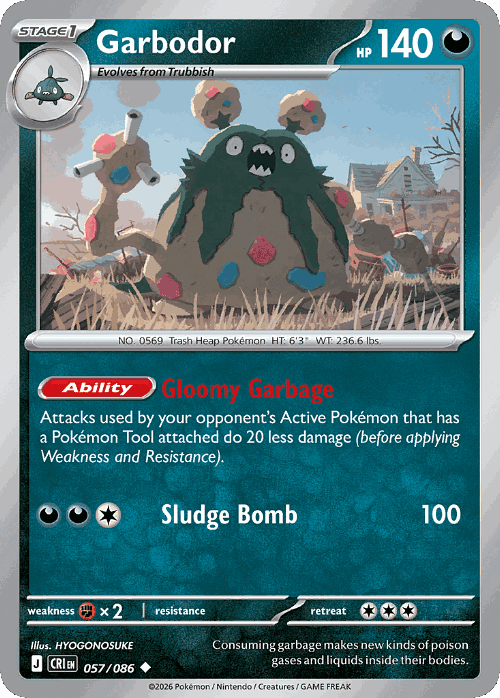 Garbodor 57, Chaos Rising