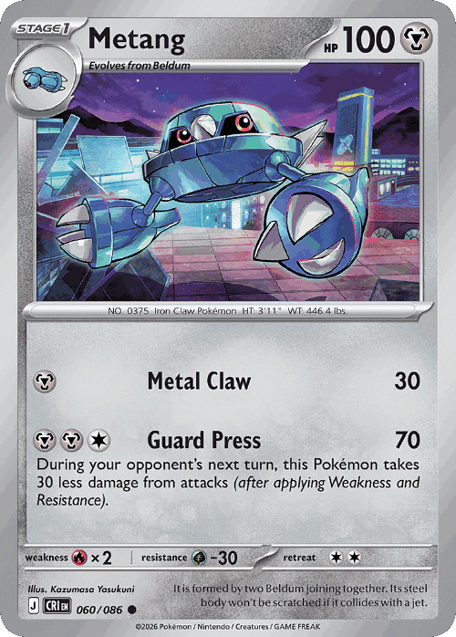 Metang 60, Chaos Rising