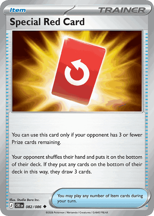 Special Red Card 82, Chaos Rising