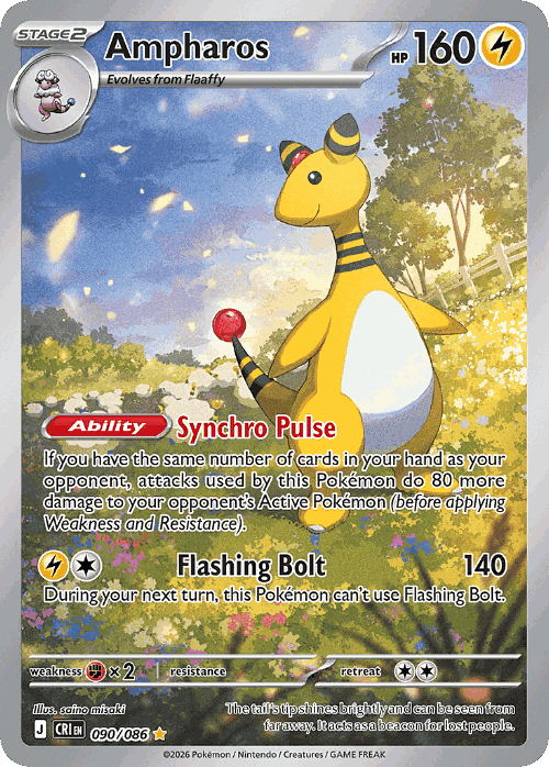 Ampharos 90, Chaos Rising
